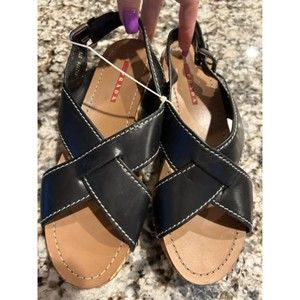 PRADA Platform Sandals - 7.5